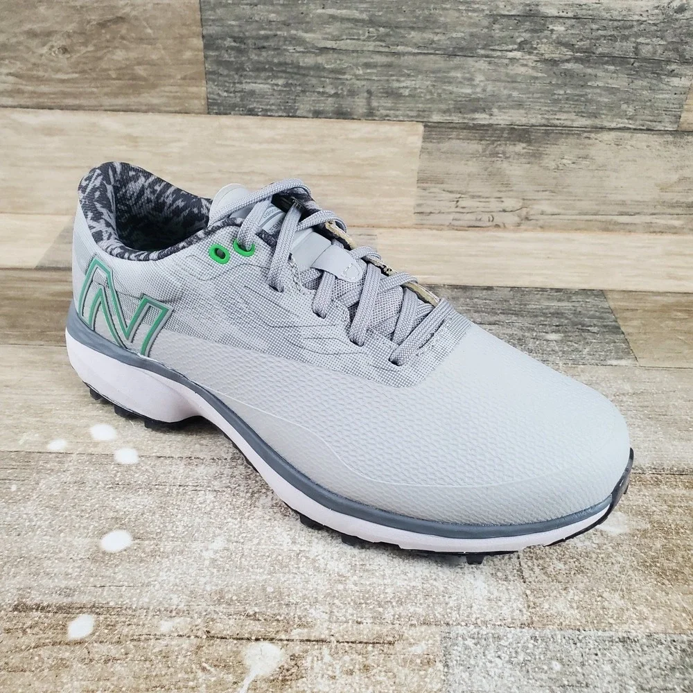 New Balance‎ Fresh Foam X Defender Mens Golf Shoes Sz 9 White Lace Up Sneakers